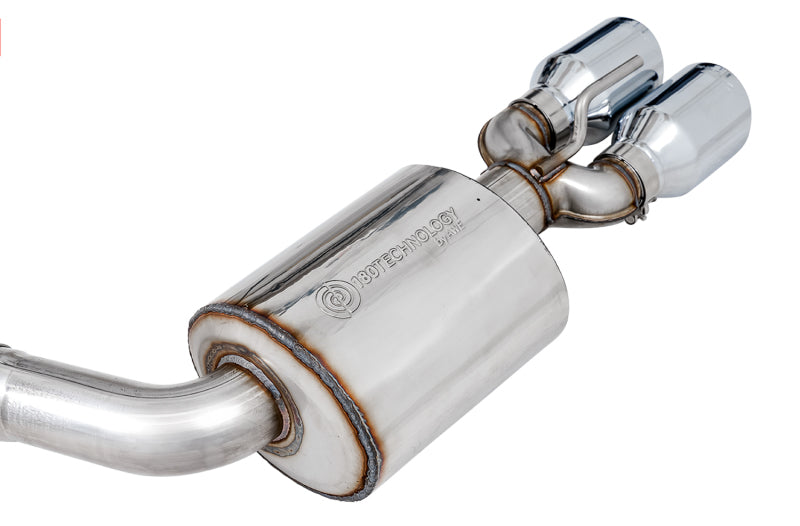 AWE Tuning 15+ Challenger 5.7 Touring Edition Exhaust - Non-Resonated - Chrome Silver Quad Tips