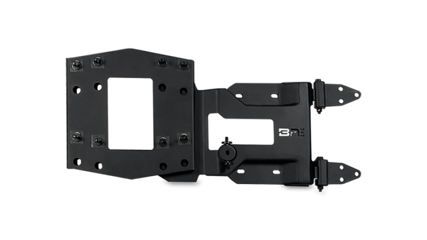 Body Armor 4x4 18-22 Jeep Wrangler JL Reinforced Tire Carrier - Black