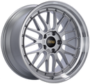 BBS LM 20x9.5 5x112 ET8 Diamond Silver Wheel 67mm PFS/Clip Required