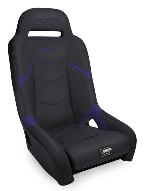 PRP GT3 Suspension Seat - Black/Purple