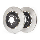 GiroDisc 2020+ BMW M3/M4 (G80/G82/G83 w/Carbon Ceramic Brakes) 2-Piece 380mm Slotted Rear Rotors