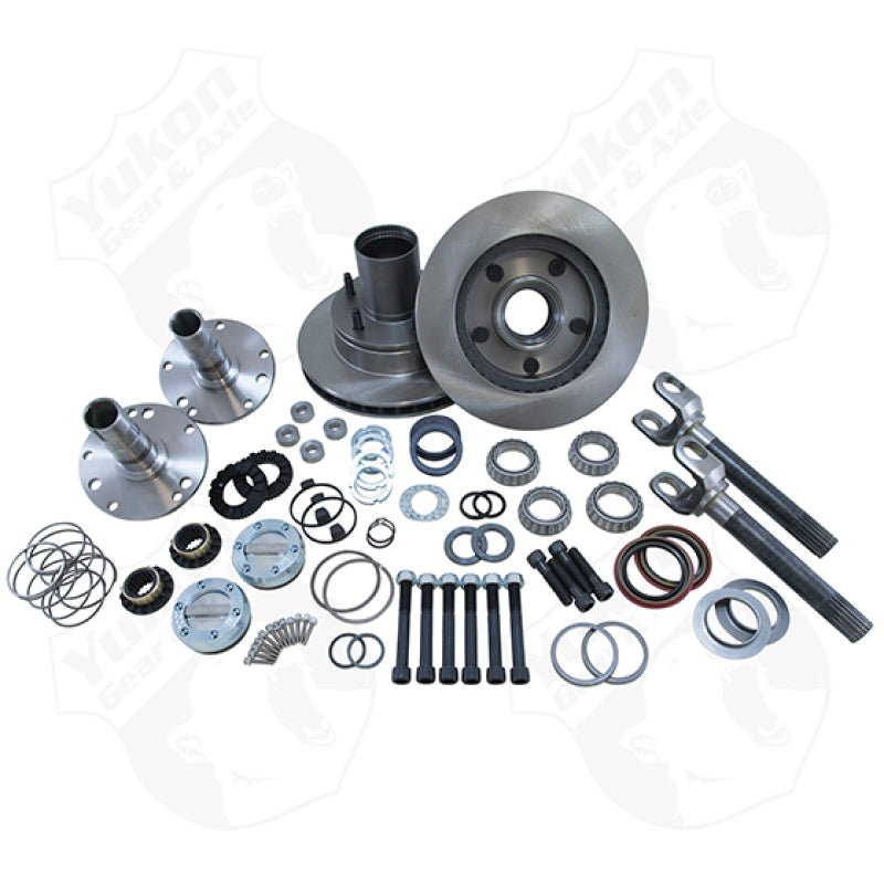 Yukon Gear Spin Free Locking Hub Conversion Kit For Dana 44