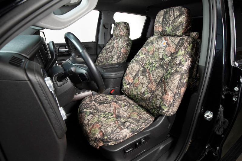 Covercraft 14 Chevrolet/GMC 1500 Carhartt Camo SeatSaver Custom Front Row Seat Covers - Mossy Oak