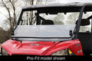 Seizmik 03-23 Polaris 570-800 Ranger Full-Size - 1.75 in. Versa-Fold Windshield - UV Resistant