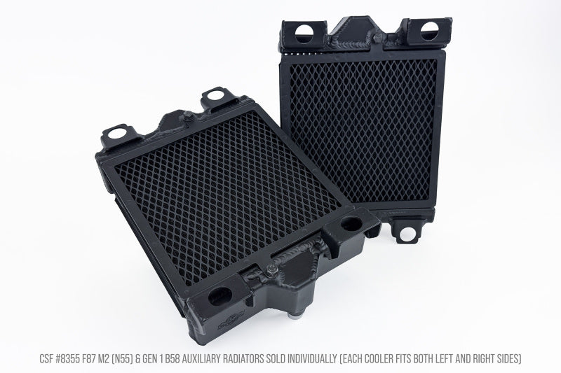 CSF BMW F87 M2 and Gen 1 B58 High Performance Auxiliary Radiator
