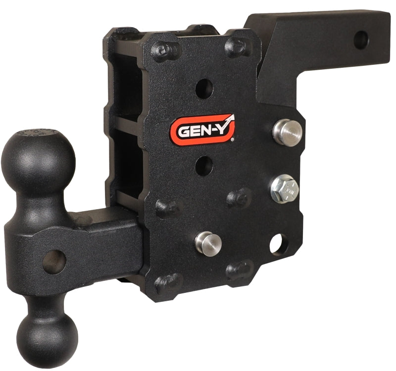 Gen Y Phantom Flip 2In Shank 6In Drop 1200 lb TW 12K Hitch w/ GH-044 Dual-Ball Mount