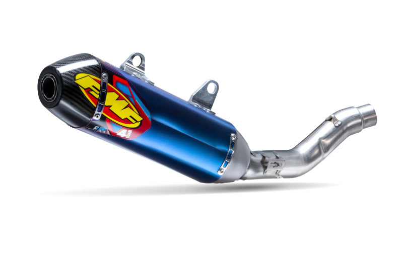 FMF Racing Yamaha YZ450F 18-24 /YZ450FX 19-23 Anod TI Factory 4.1 RCT SO Muffler w/R.Carbon Cap