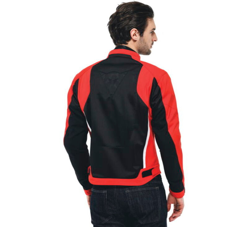 Dainese Hydraflux 2 Air D-Dry Jacket Black/Lava Red Size - 56