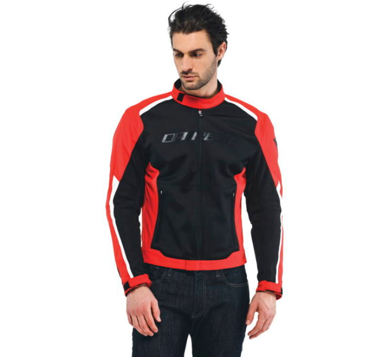 Dainese Hydraflux 2 Air D-Dry Jacket Black/Lava Red Size - 62