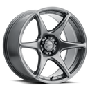 Kansei K11G Tandem 19x9.5in / 5x114.3 BP / 22mm Offset / 73.1mm Bore - Gunmetal Wheel