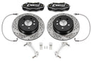 BMR 08-23 Dodge Challenger Brake Kit For 15in Conversion Black Calipers Non-Demon/Redeye