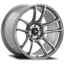 Konig Heliogram 18X12 5X114.3 ET20 Titanium Metallic Knurled Bead Flow Formed