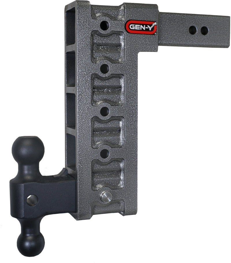 Gen Y Mega Duty 2.5In Shank 12In Drop 3K TW 21K Hitch w/ GH-061 Dual-Ball