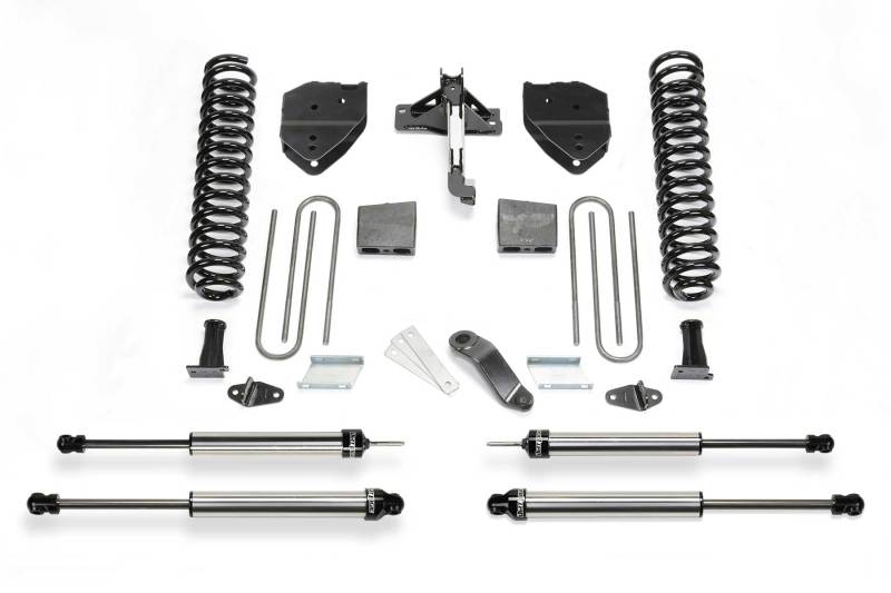 Fabtech 17-20 Ford F250/350 4WD Diesel 6in Basic System w/DL Shocks