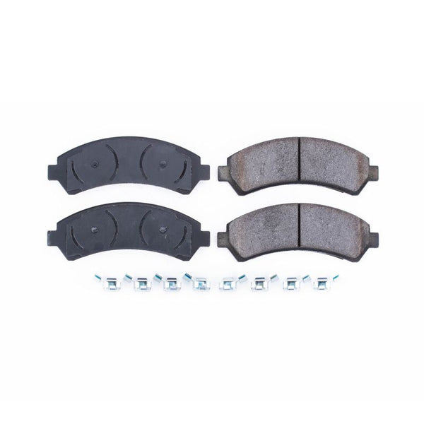 Power Stop 97-05 Chevrolet Blazer Front Z17 Evolution Ceramic Brake Pads w/Hardware