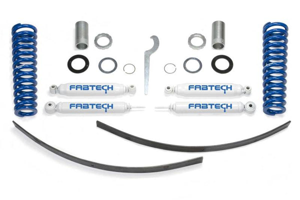 Fabtech 95.5-04 Toyota Tacoma Prerunner 6 Lug 0-3.5in Basic Coilover System w/Rear Perf. Shocks