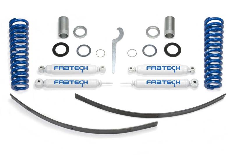 Fabtech 95.5-04 Toyota Tacoma Prerunner 6 Lug 0-3.5in Basic Coilover System w/Rear Perf. Shocks