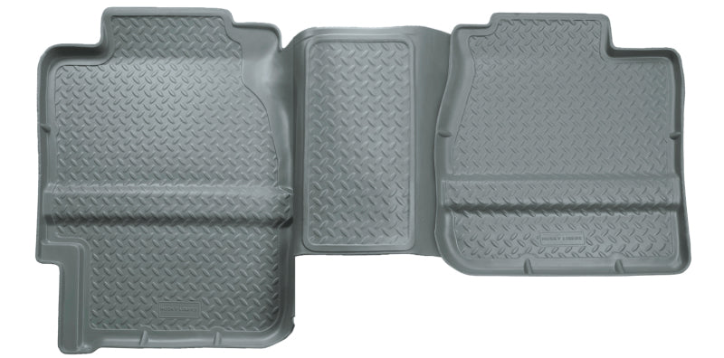 Husky Liners 88-00 GM Full Size Truck 3DR/Ext. Cab Classic Style 2nd Row Gray Floor Liners