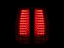ANZO 2007-2014 Chevrolet Suburban LED Taillights Red/Clear G4