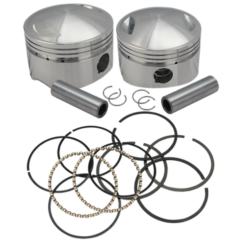 S&S Cycle Piston Set HC 3-5/8in +.030in