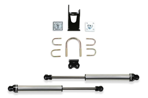 Fabtech 05-20 Ford F250/350 4WD Dual Steering Stabilizer System (Opposing Style) w/DL 2.25 Shocks