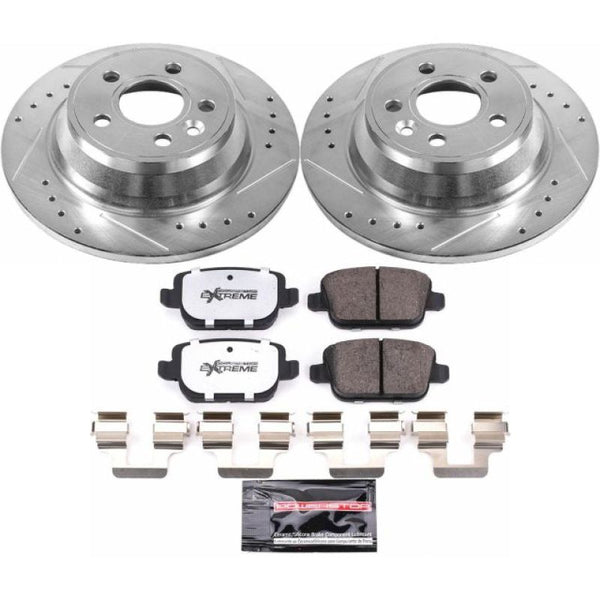 Power Stop 07-11 Volvo S80 Rear Z36 Truck & Tow Brake Kit