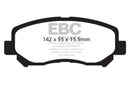 EBC 12+ Mazda CX-5 2 Redstuff Front Brake Pads