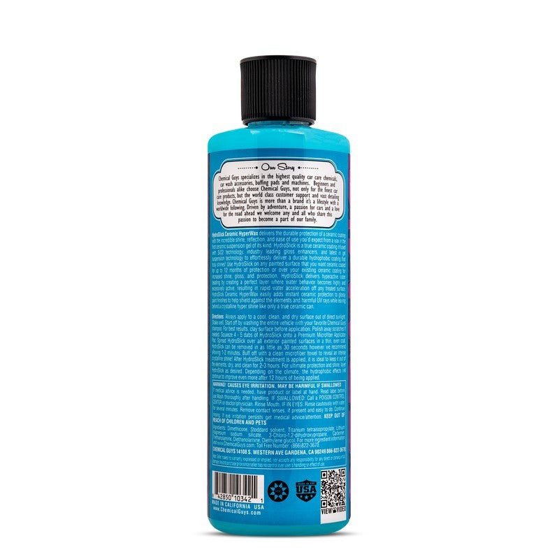 Chemical Guys HydroSlick SiO2 Ceramic Wax - 16oz - Case of 6