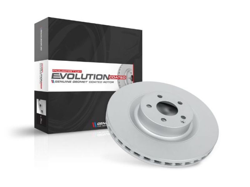 Power Stop 92-98 BMW 318i Front Evolution High Carbon Geomet Coated Rotor