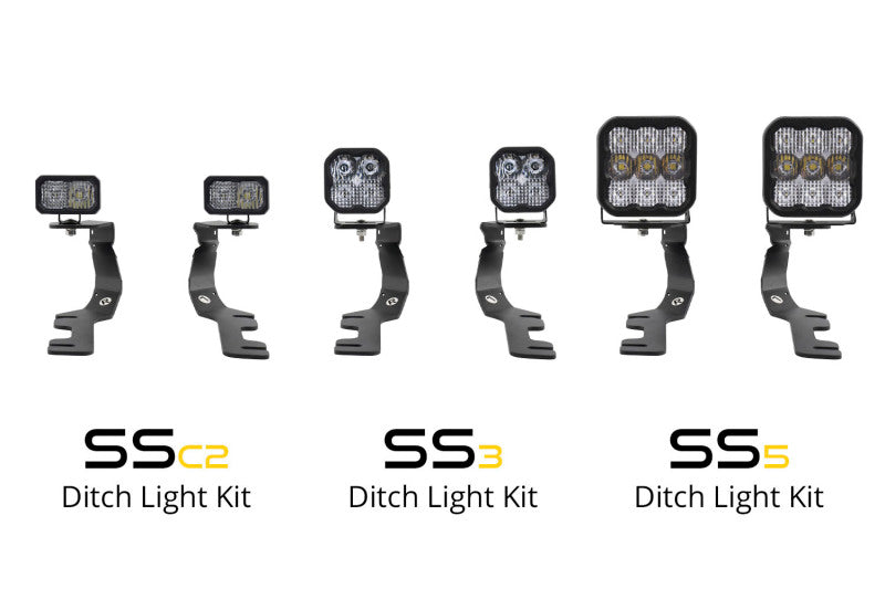 Diode Dynamics Stage Series Ditch Light Kit for 2019-Present Ram SS3 - Sport Yellow Combo