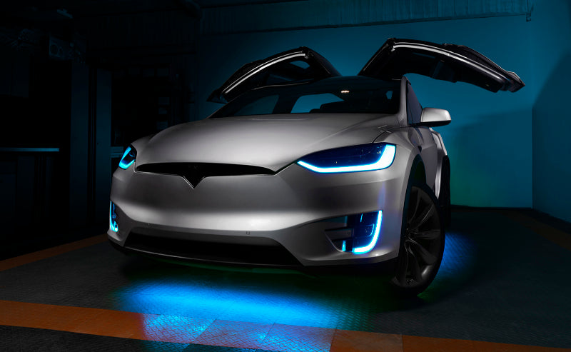 ORACLE Lighting 16-21 Tesla Model X Dynamic ColorSHIFT Headlight & Fog Light DRL Upgrade Kit