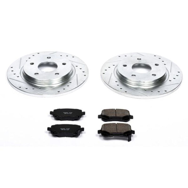 Power Stop 08-12 Chrysler Town & Country Rear Z23 Evolution Sport Brake Kit