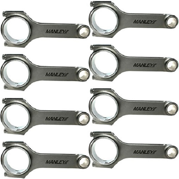 Manley Chrysler 6.4L Hemi H Beam Connecting Rod Set w/ .927 inch Wrist Pins ARP 2000 Rod Bolts