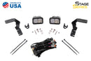 Diode Dynamics 19-21 Ford Ranger Stage Series 2in LED Ditch Light Kit - Pro White Combo