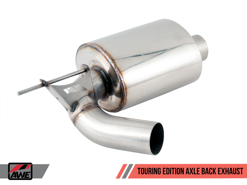 AWE Tuning BMW F3X 335i/435i Touring Edition Axle-Back Exhaust - Chrome Silver Tips (90mm)