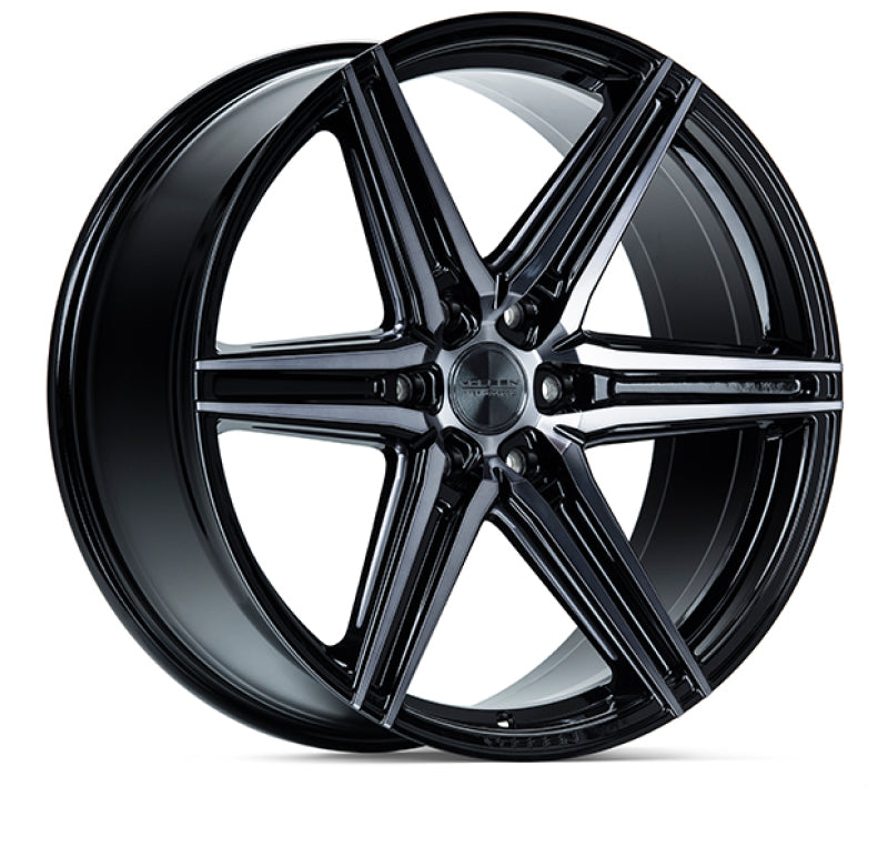 Vossen HF6-2 20x9.5 / 6x139.7 / ET15 / Deep Face / 106.1 - Tinted Gloss Black