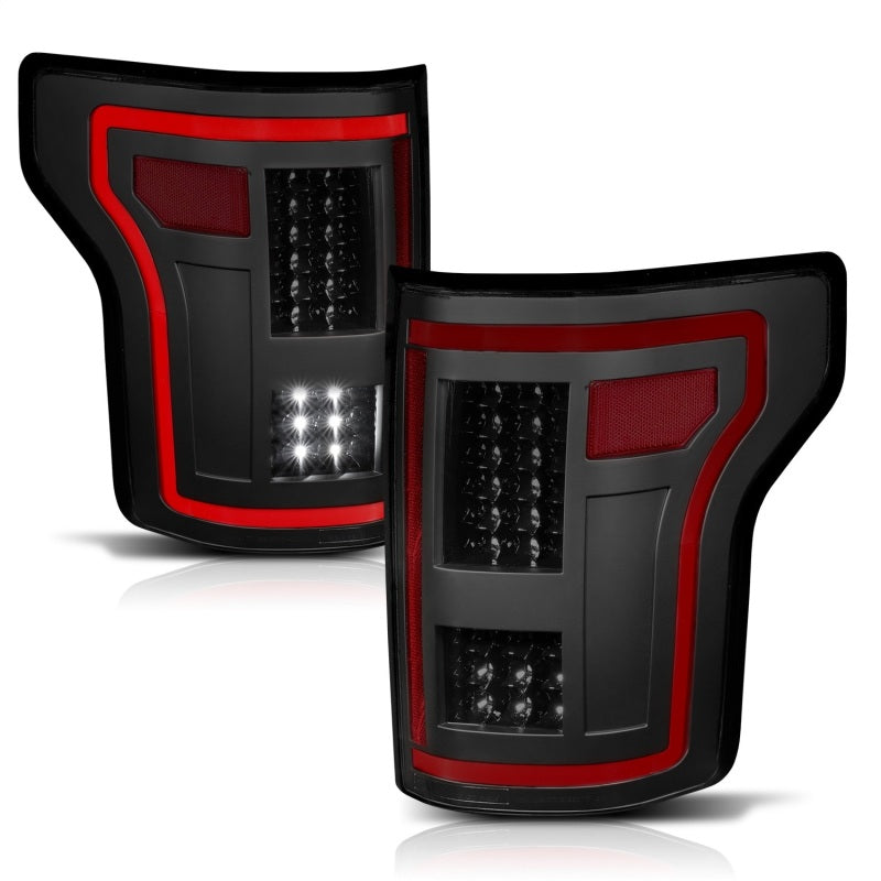 ANZO 15-17 Ford F-150 LED Taillights - Smoke