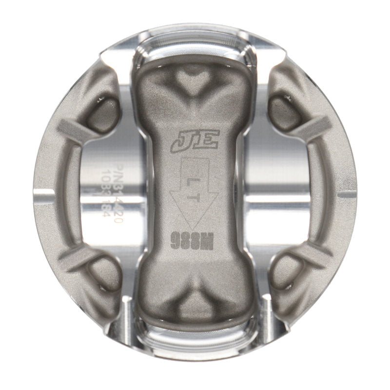 JE Pistons 18+ Ford Coyote Gen 3 3.661in Bore 10:1 CR 1.4cc Dome Pistons - Set of 8