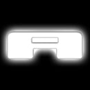 ORACLE Lighting Universal Illuminated LED Letter Badges - Matte White Surface Finish - A