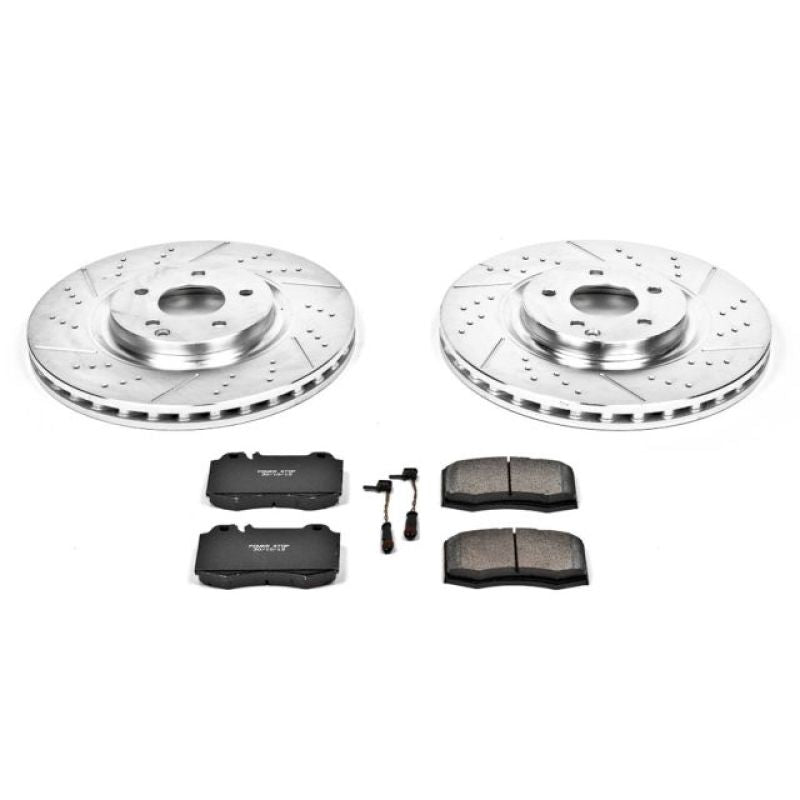 Power Stop 2004 Mercedes-Benz C230 Front Z23 Evolution Sport Brake Kit