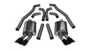 Corsa 12-13 Chevrolet Camaro Coupe ZL1 6.2L V8 Black Sport Cat-Back + XO Exhaust