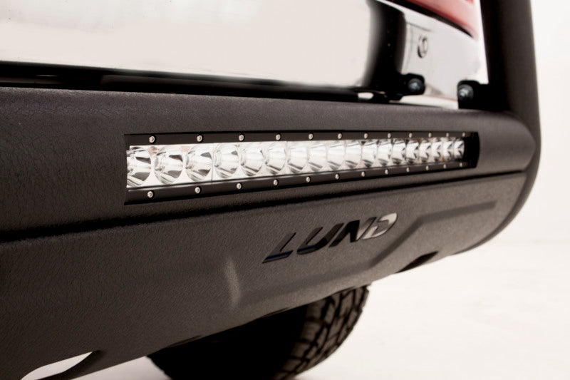 Lund 16-17 Nissan Titan XD Bull Bar w/Light & Wiring - Black