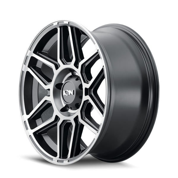 ION Type 146 20x10 / 8x170 BP / -19mm Offset / 125.2mm Hub Matte Black W/Machined Dart Tint Wheel