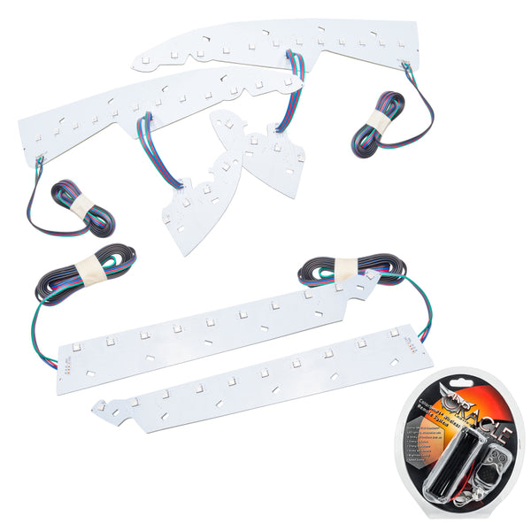 Oracle 14-15 GMC Sierra Headlight DRL Upgrade Kit - ColorSHIFT