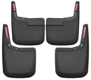 Husky Liners 2020 Chevrolet Silverado 2500/3500 HD Front/Rear Mud Guards - BLK