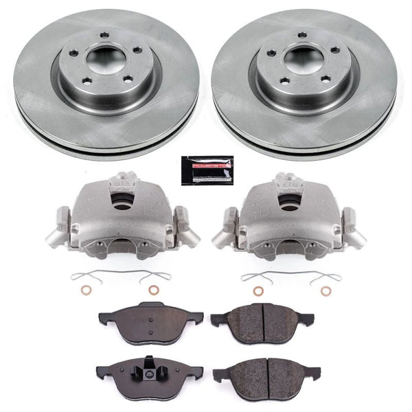 Power Stop 06-13 Volvo C70 Front Autospecialty Brake Kit w/Calipers