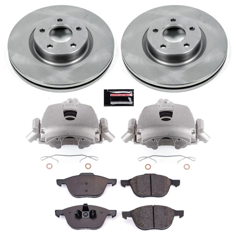 Power Stop 06-13 Volvo C70 Front Autospecialty Brake Kit w/Calipers