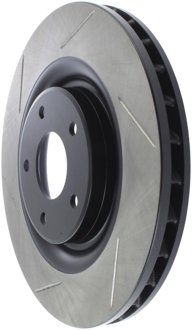 StopTech Power Slot 06-08 Cadillac XLR/XLR-V / 06-10 Chevy Corvette (Z51) Front Right Slotted Rotor