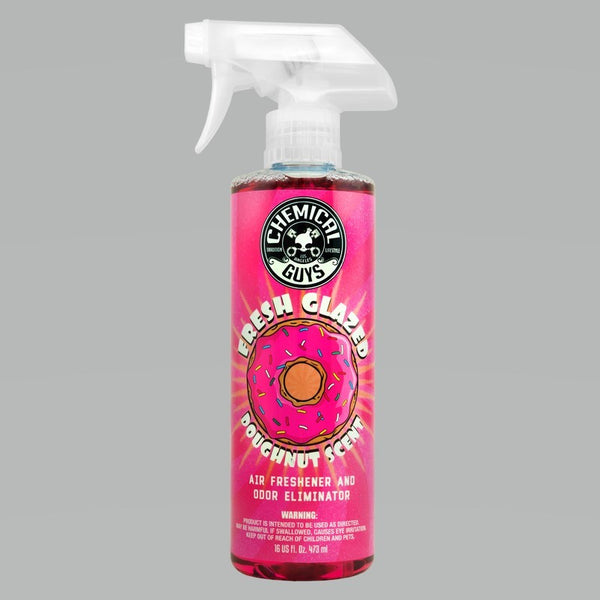 Chemical Guys Fresh Glazed Donut Air Freshener & Odor Eliminator - 4oz - Case of 12