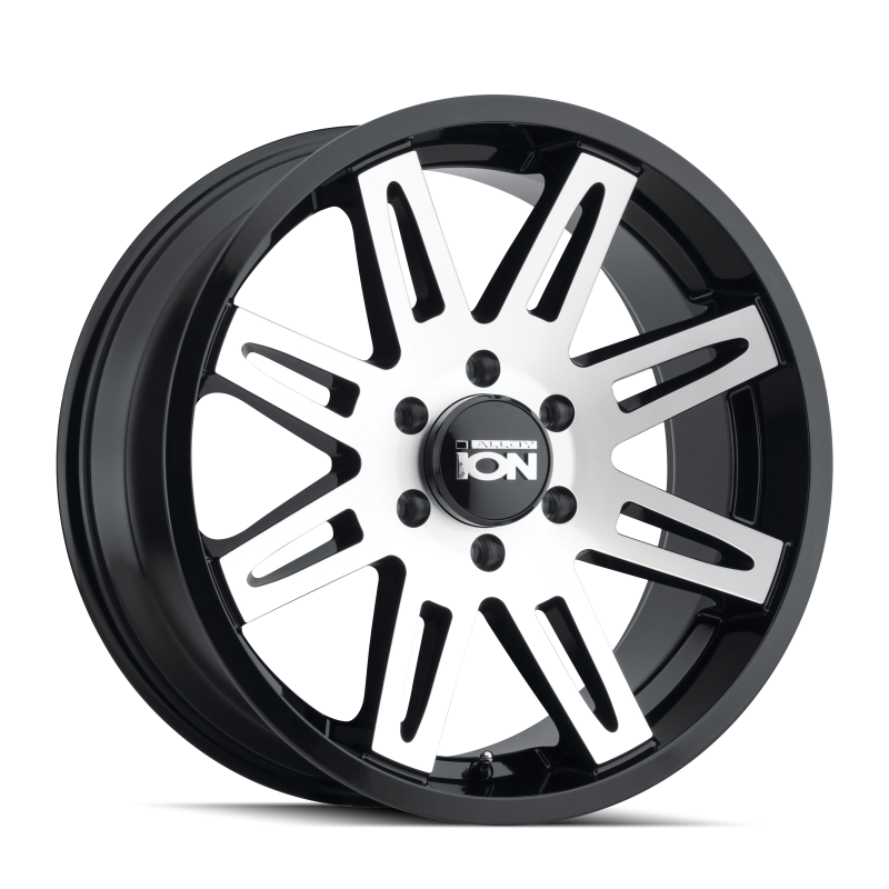 ION Type 142 20x9 / 6x135 BP / 25mm Offset / 87.1mm Hub Black/Machined Wheel